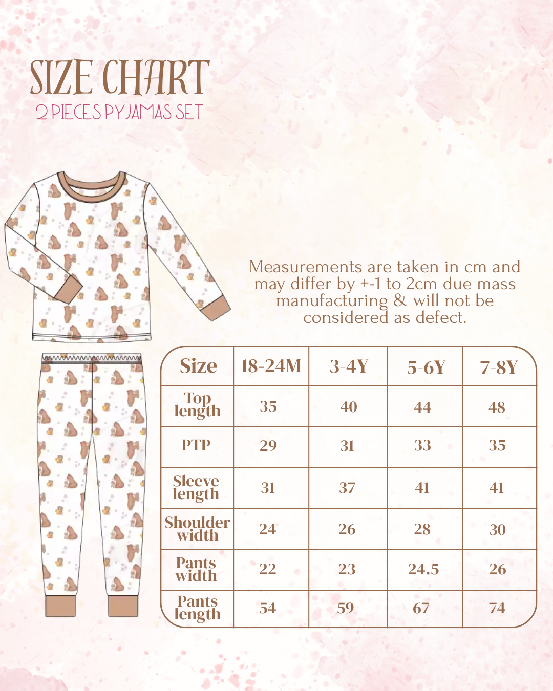 Moonlit Lullaby 2-pieces kid pyjamas